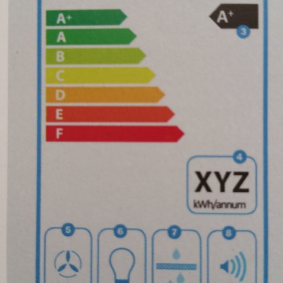 Etichetta Energetica delle Cappe Aspiranti