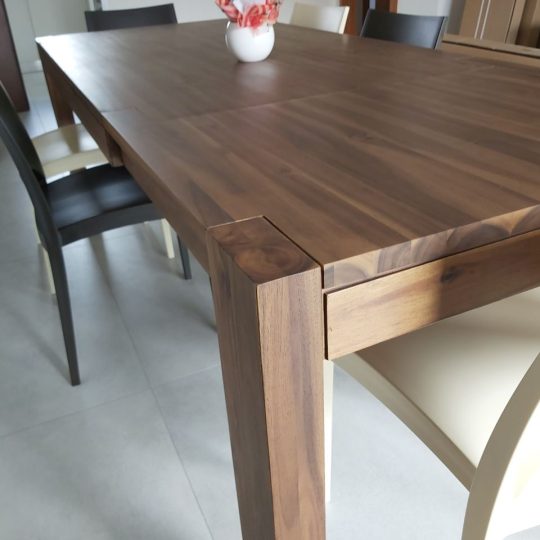 Tavolo walnut 160x90 allungabile