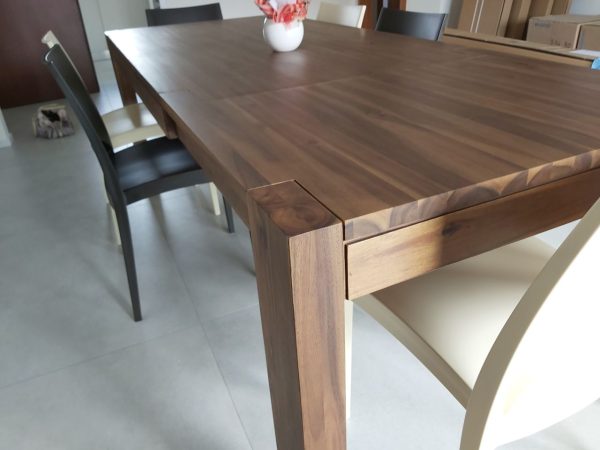 Tavolo walnut 160x90 allungabile