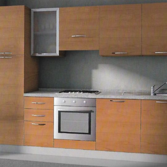 Cucina in laminato da 285 cm